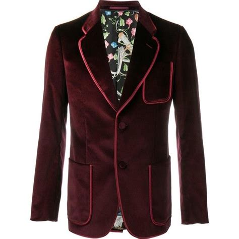 red velvet blazer gucci|net a porter Gucci coats.